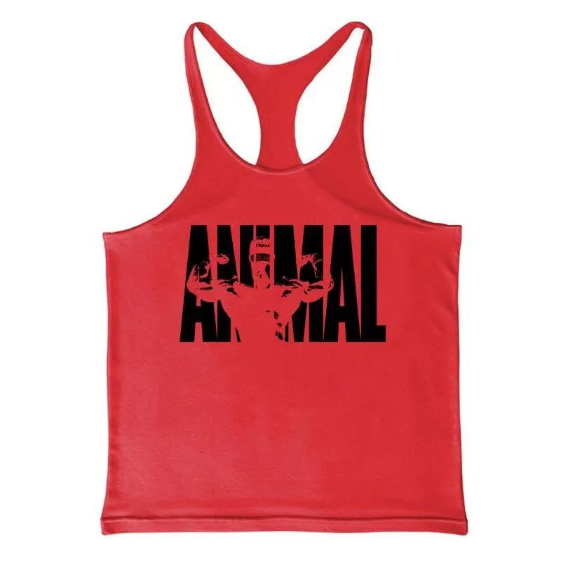 ANIMAL GYM Bodybuilding Stringer Tank Tops
