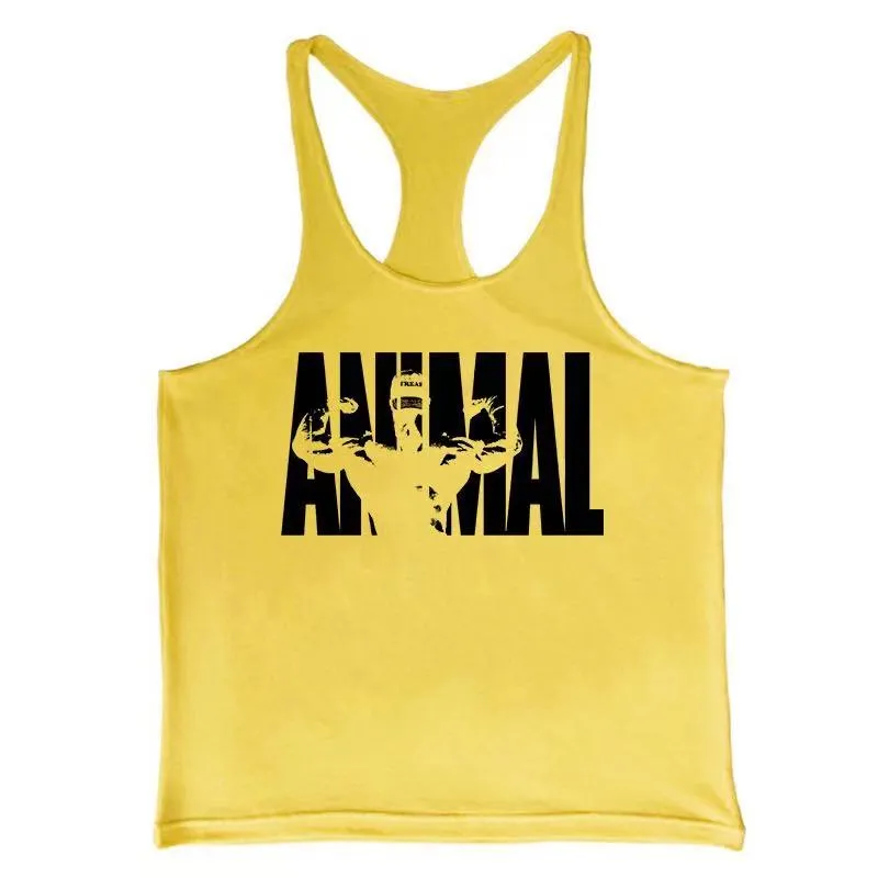 ANIMAL GYM Bodybuilding Stringer Tank Tops