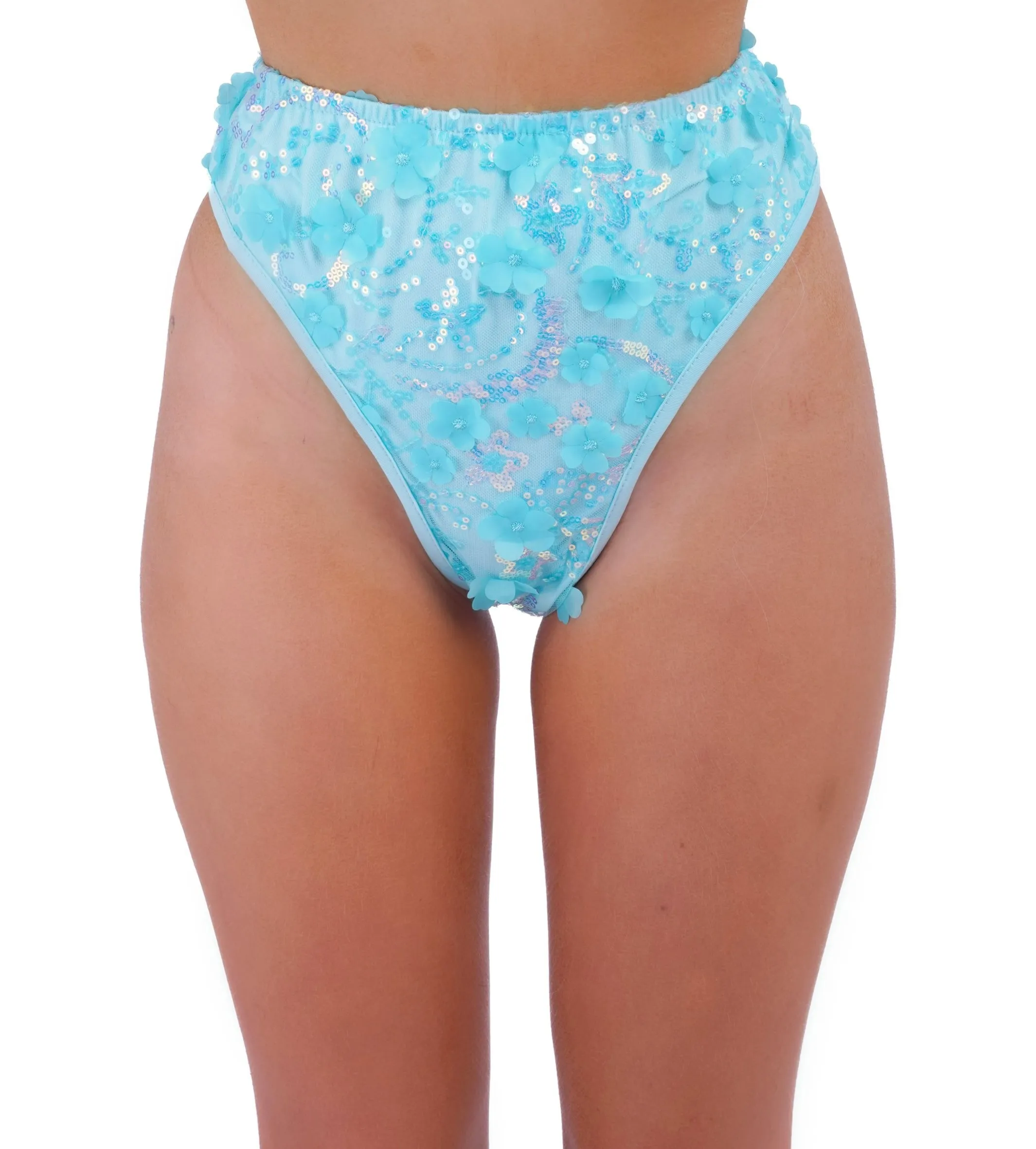 Aqua Fairy Blossom Bottoms