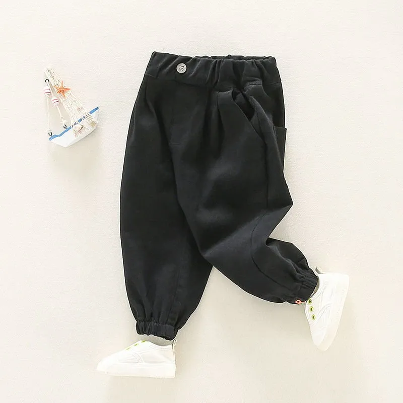 Cozy Kids' Cargo Pants with Fleece Lining