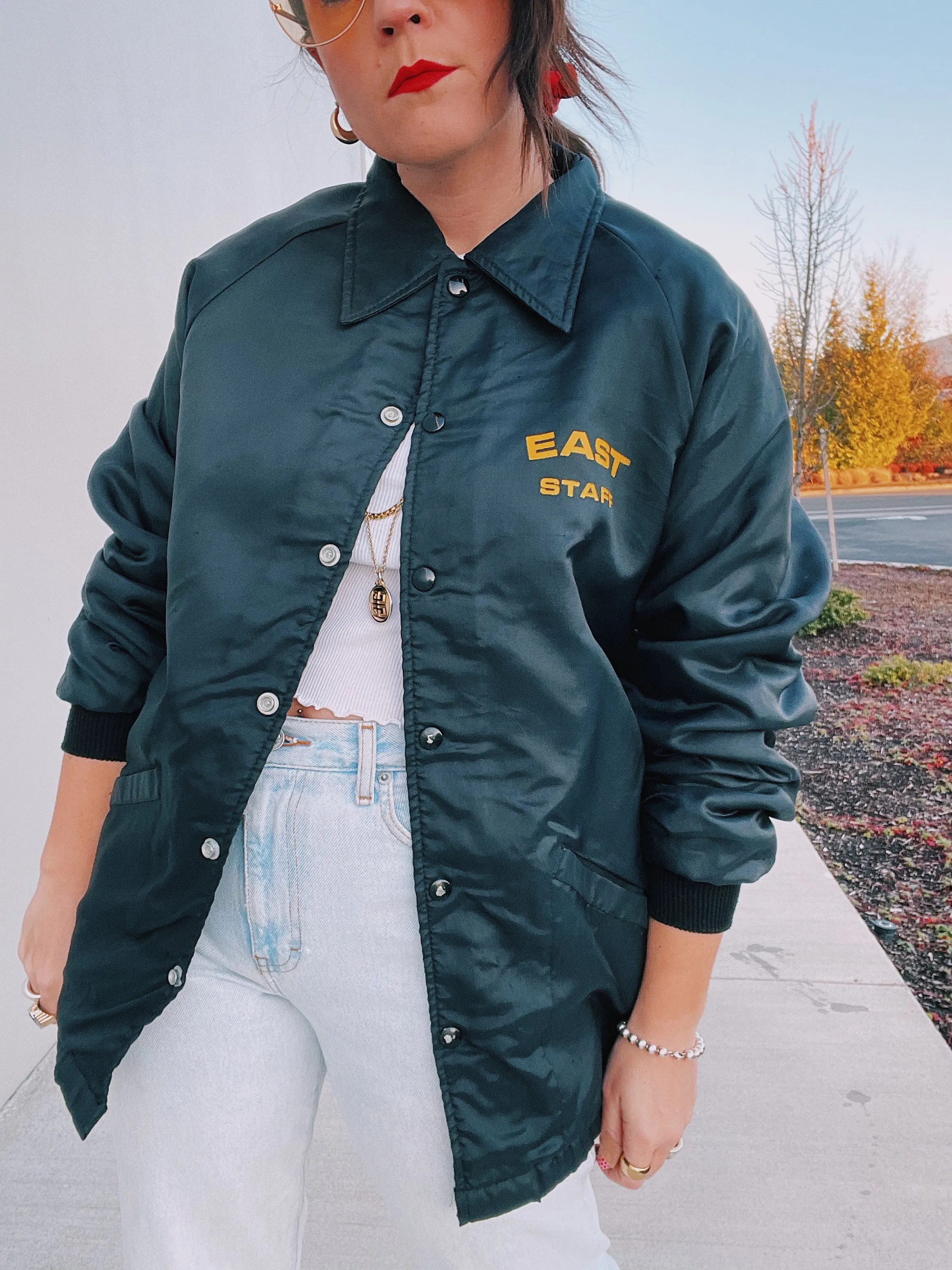 East Staff Button Up Jacket