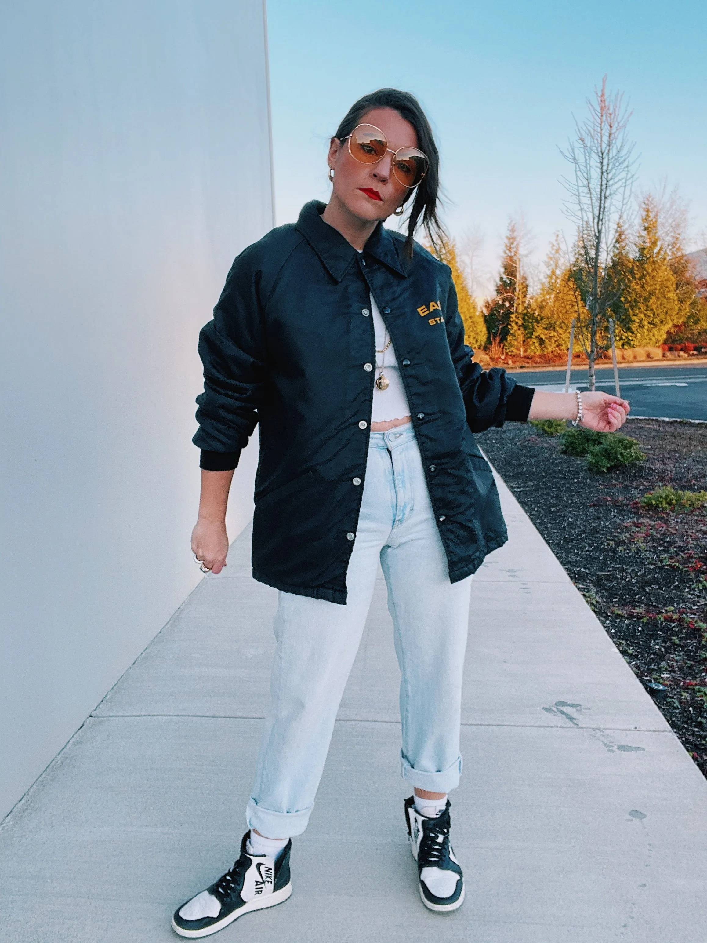 East Staff Button Up Jacket