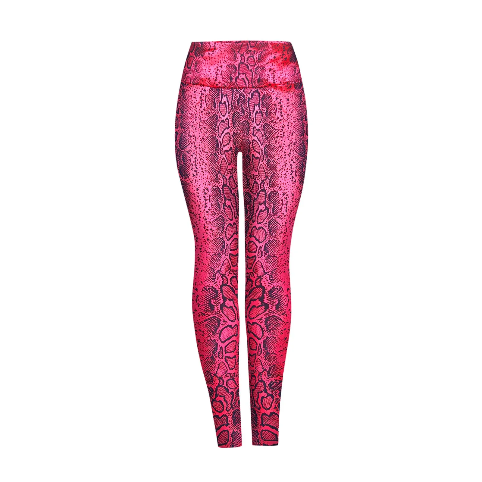 Hot Pink Snakeskin Leggings For Sale / Animal Print leggings and bra