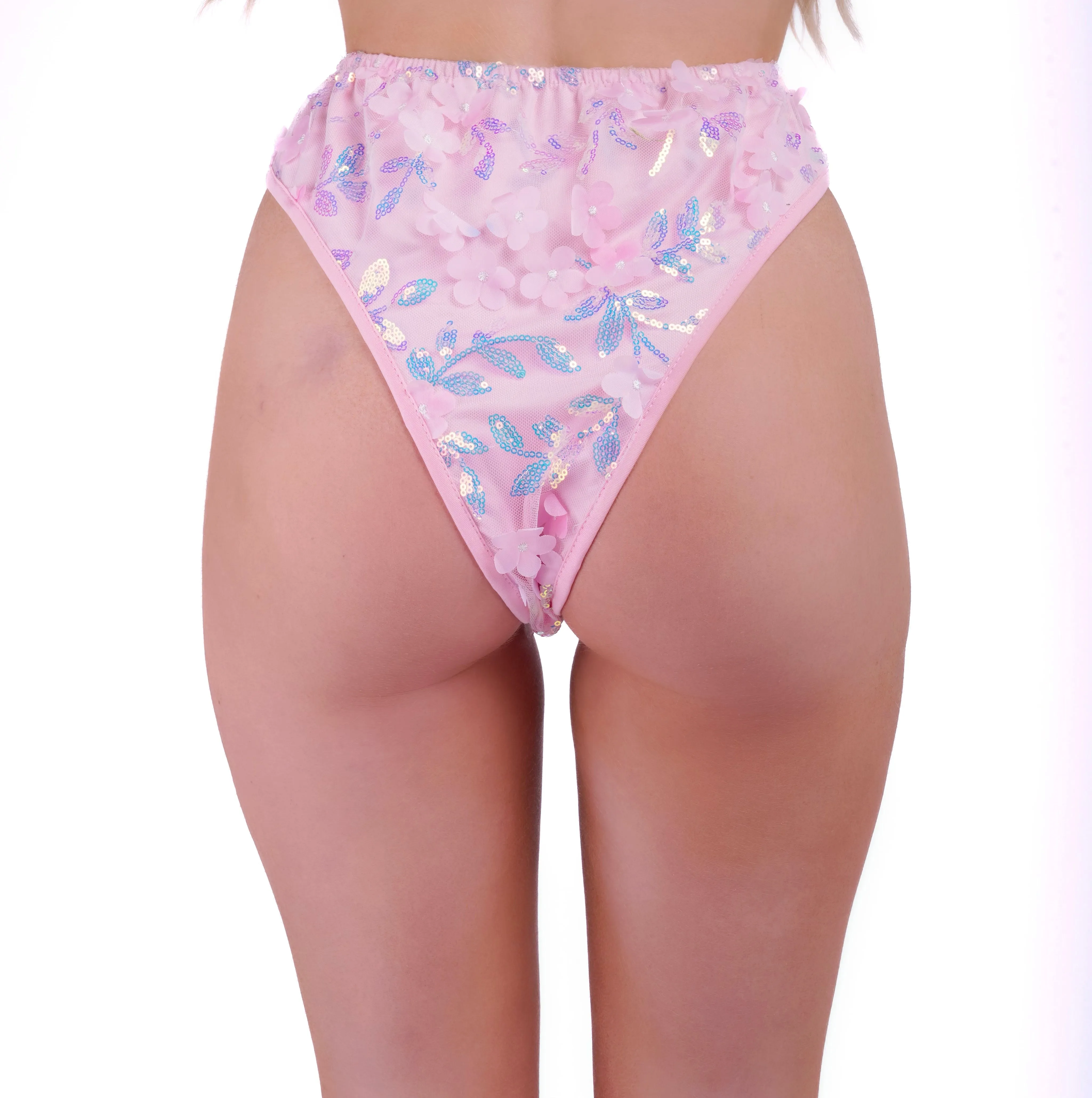 Iridescent Pink Fairy Blossom Bottoms