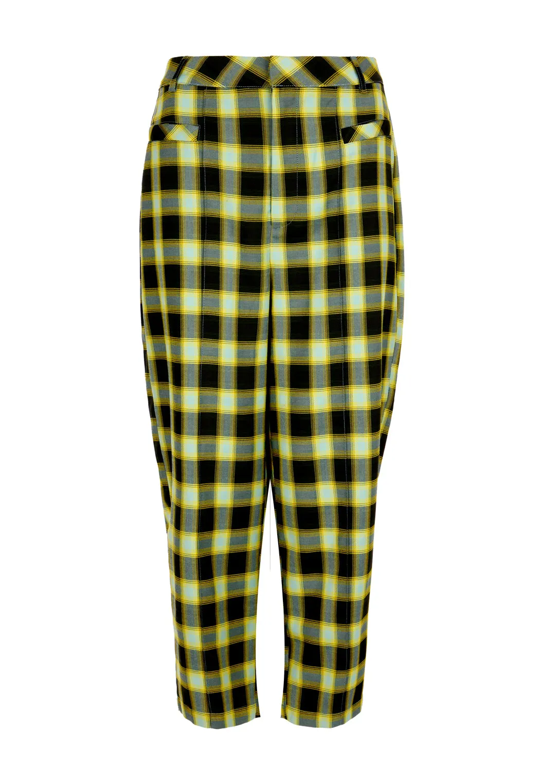 LOUVERS TAILORED CROP TROUSER