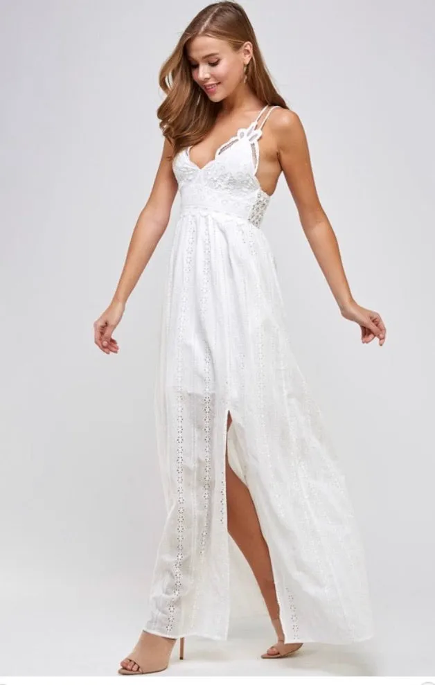 Picnic In The Park Lace Bralette Dress