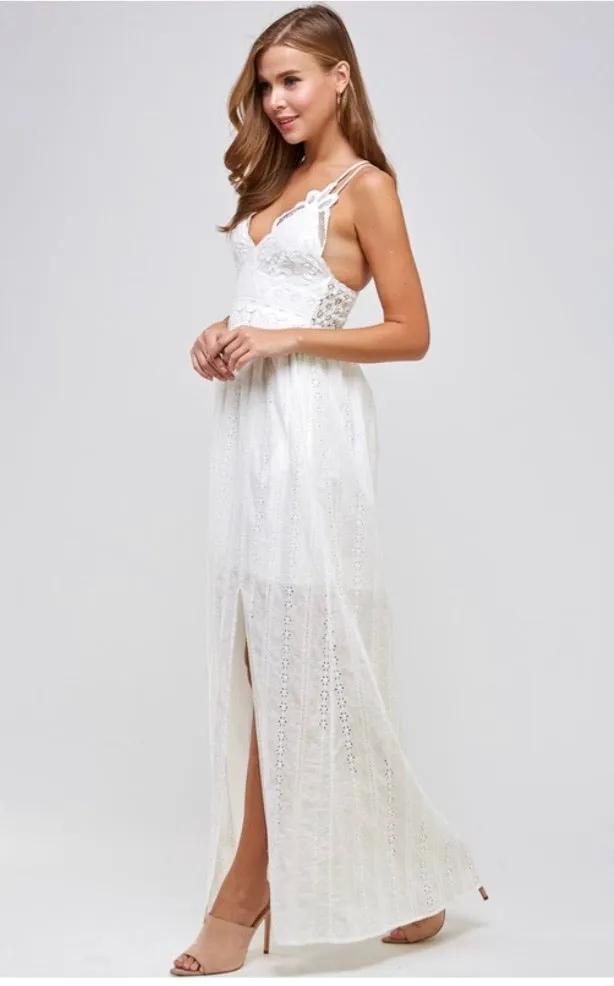 Picnic In The Park Lace Bralette Dress