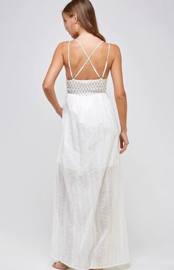Picnic In The Park Lace Bralette Dress