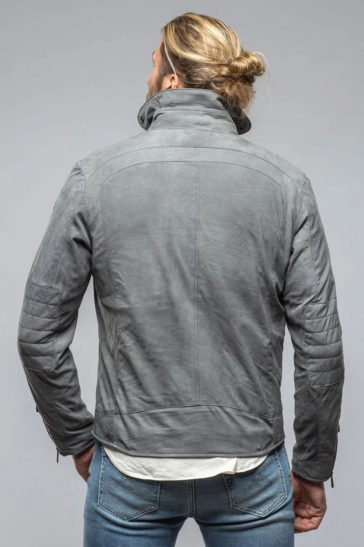 San Remo Race Jacket In Grey Taupe