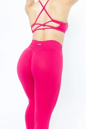Shape Seamless Leggings-Cherry
