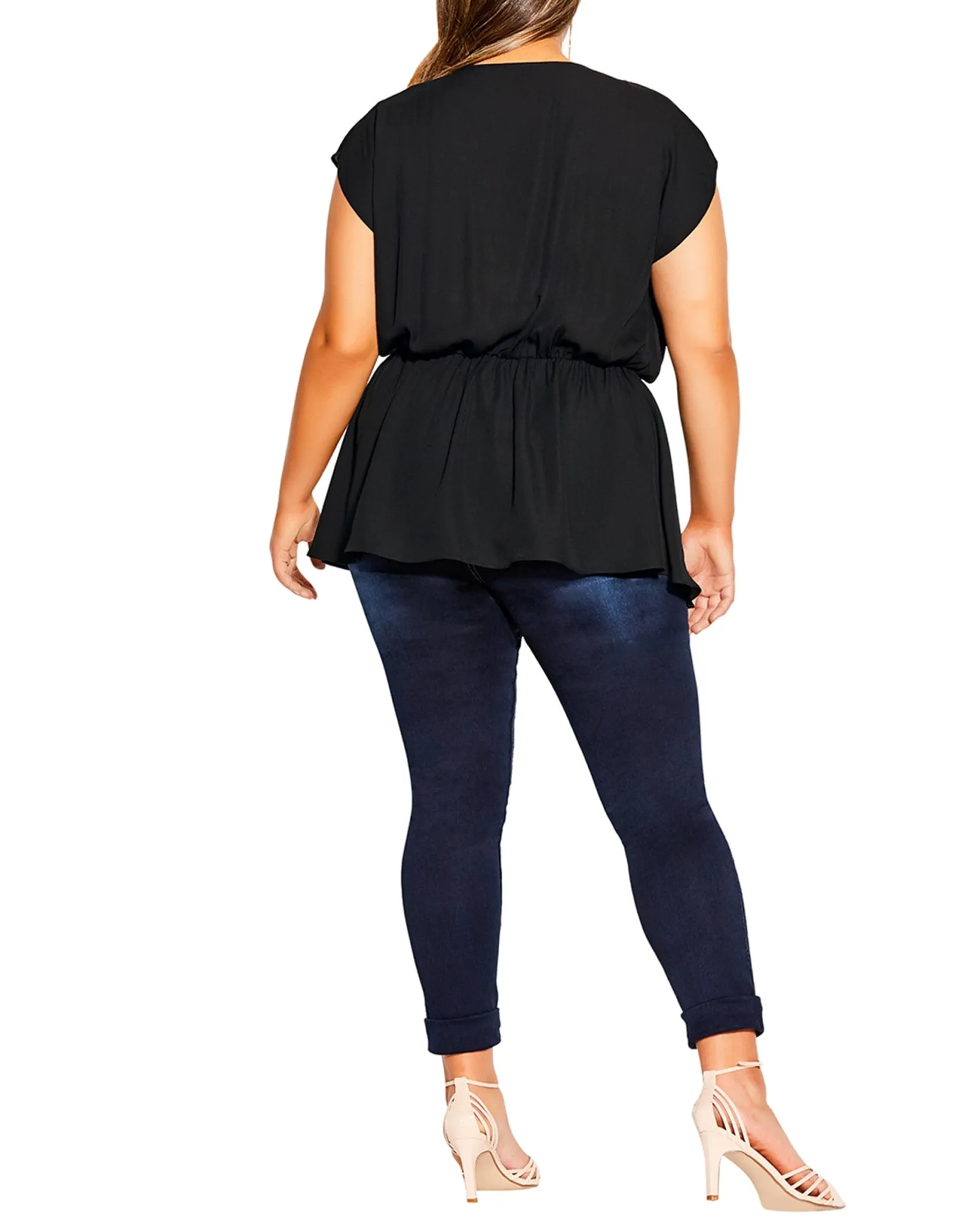 Simple Twist Top | Black
