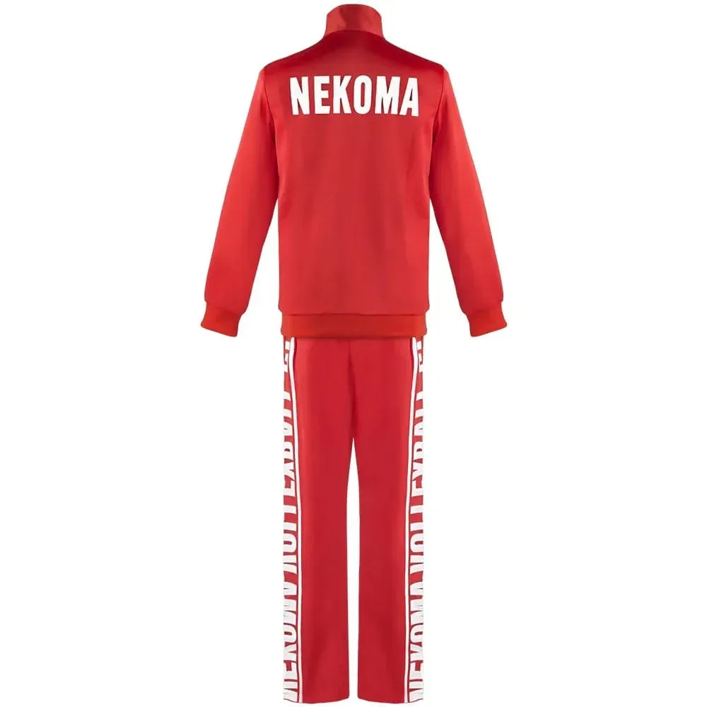 Sporty Anime Nekoma Uniform Costume