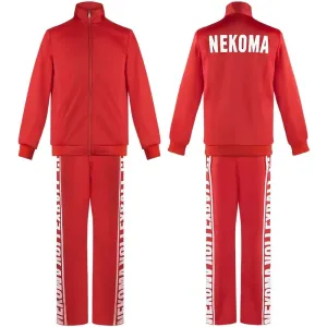 Sporty Anime Nekoma Uniform Costume