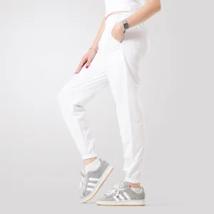 Tf-Premium White Micro Stretch Women Cuff Bottoms